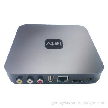 Android-based TV Set Top Box, Supports Optical, HD Vision